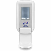 PURELL® CS4 Hand Sanitizer Dispenser - Manual - 1.27 quart Capacity - Wall Mountable, Durable, Refillable, Site Window, Locking Mechanism - White - 1 Carton