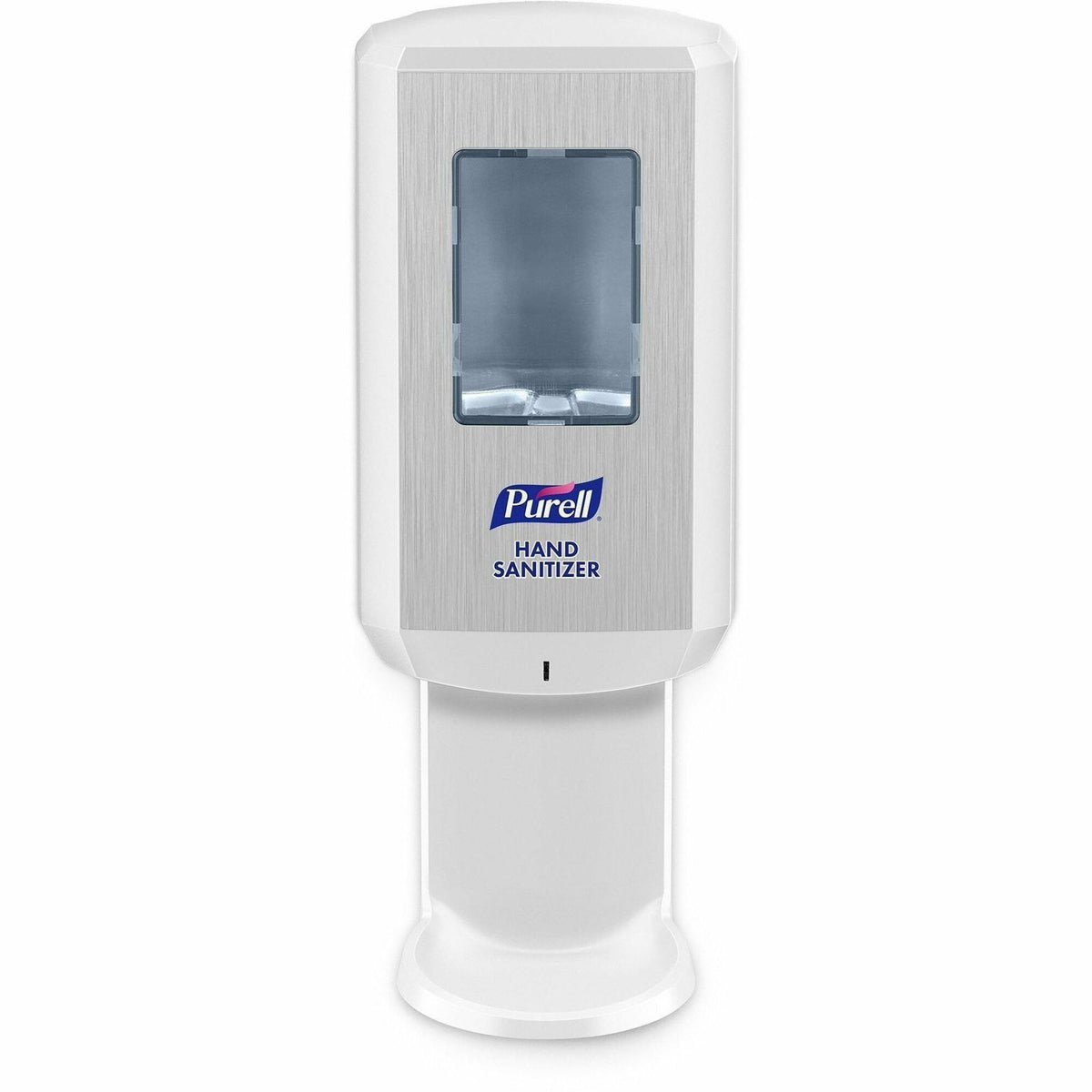 PURELL® CS6 Hand Sanitizer Dispenser - Automatic - 1.27 quart Capacity - Support 4 x C Battery - Wall Mountable, Refillable, Site Window, Locking Mechanism, Touch-free - White - 1 Carton