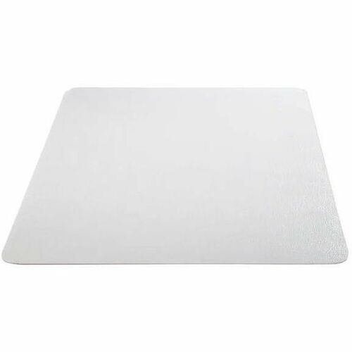 Hard Floor, Hardwood Floor, Tile Floor, Laminate Floor, Linoleum Floor, Concrete - 53" Length x 45" Width - Rectangular - Vinyl - Clear - 1 / Carton