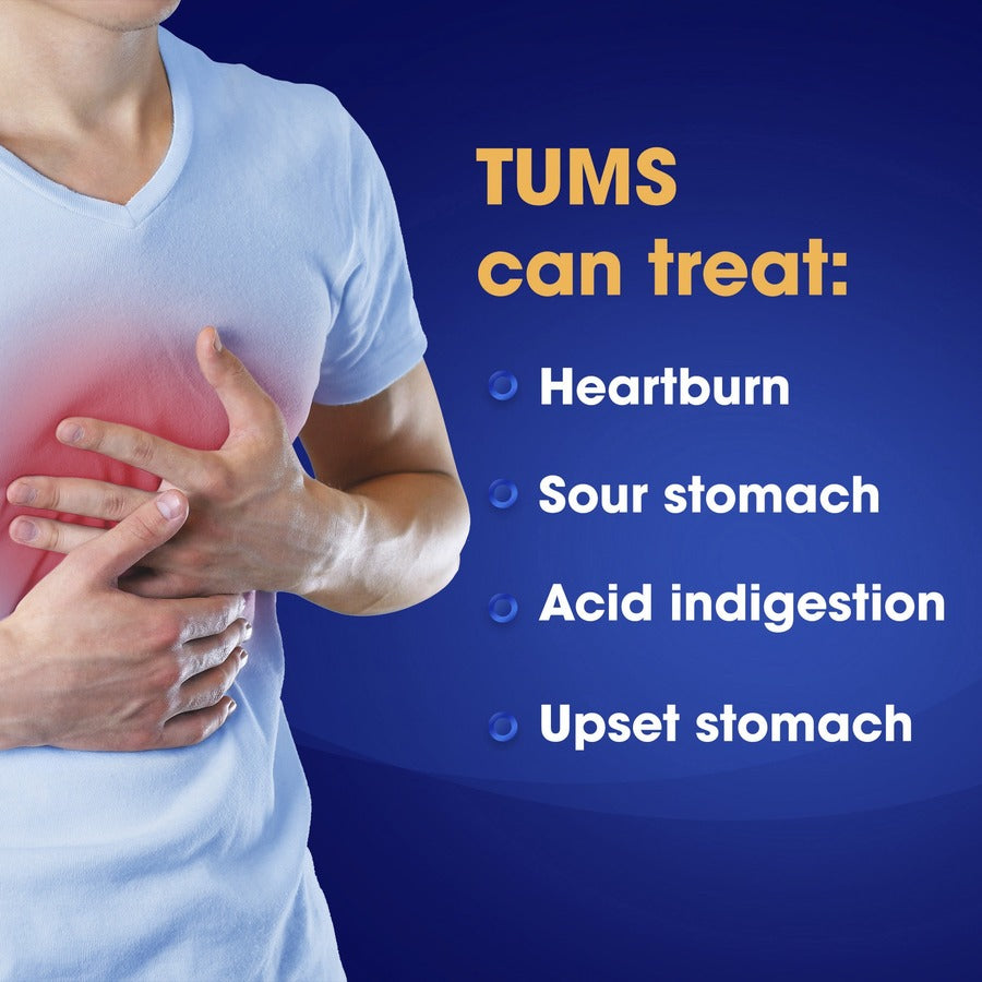TUMS Smoothies Extra Strength Antacid Chewable Tablet