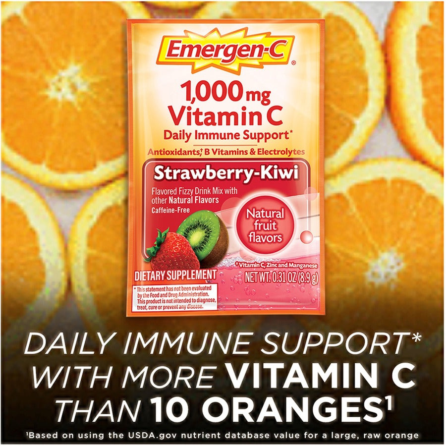 Emergen-C Strawberry-Kiwi Vitamin C Drink Mix