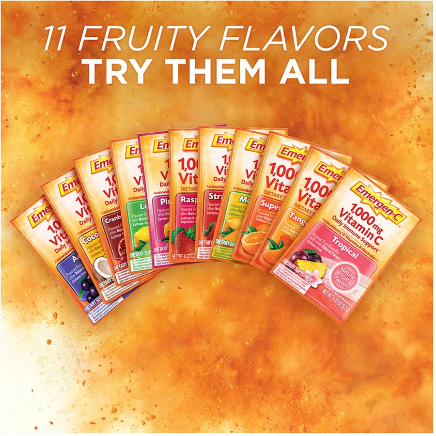 Emergen-C Strawberry-Kiwi Vitamin C Drink Mix