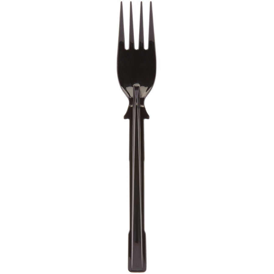 Fork - 40 x Fork - Disposable - Black - 24 / Box