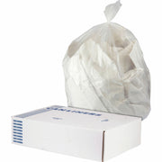 Heritage Trash Bag - 16 gal Capacity - 24" Width x 0.90 mil (23 Micron) Thickness - Low Density - Clear - Low Density Polyethylene (LDPE), Resin - Garbage Can, Industrial - 1 Carton