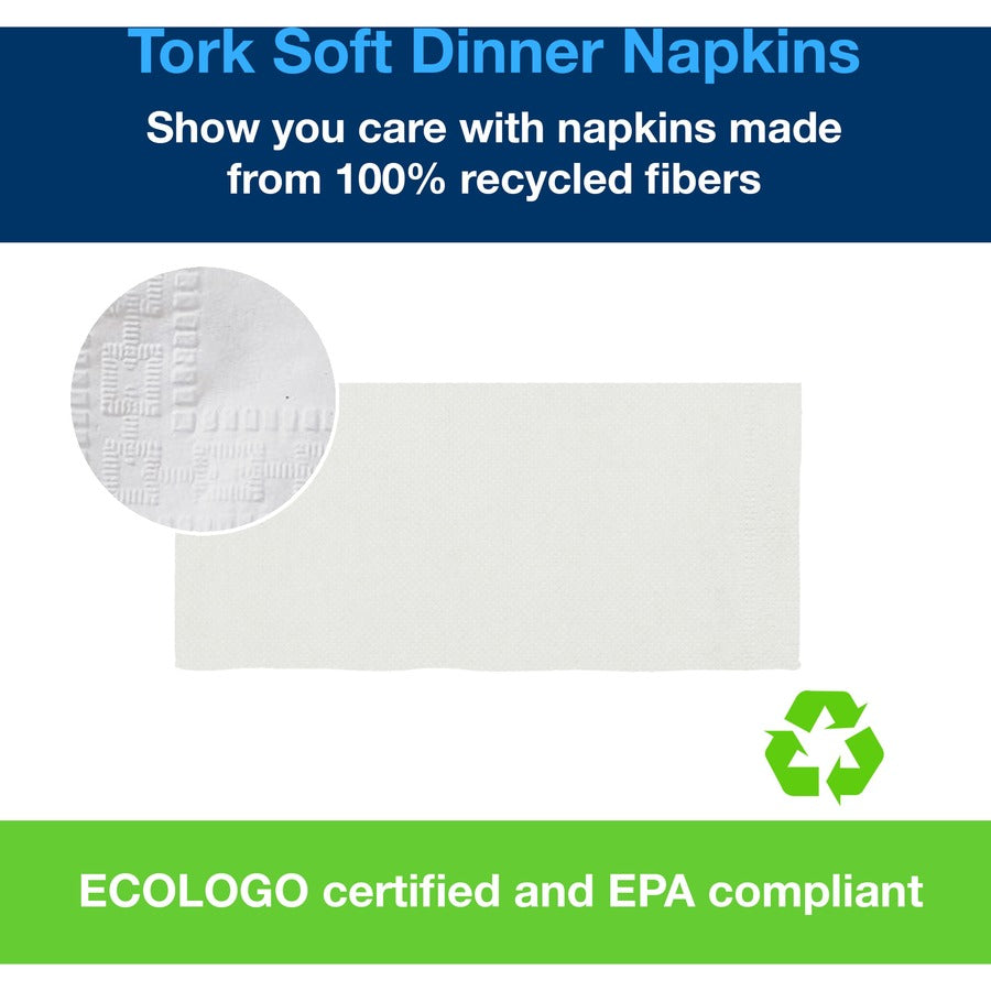2 Ply - Tall Fold - 16.75" Width x 15" Length - White - 100/Pack - 28 / Carton