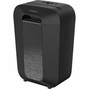 Cross Cut - 11 Per Pass - for shredding Staples, Paper Clip, Credit Card, Junk Mail - 0.156" x 1.438" Shred Size - P-4 - 5 Minute Run Time - 30 Minute Cool Down Time - 4.80 gal Wastebin Capacity - Black