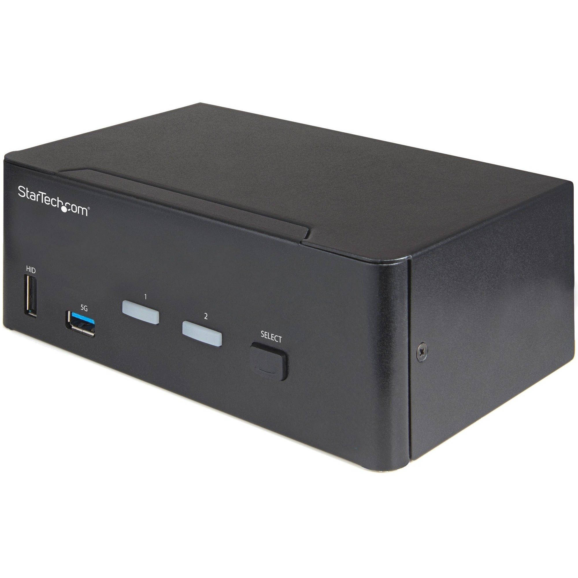 StarTech.com KVM Switch - 2 Computer(s) - 1 Local User(s) - 3840 x 2160 - 10 x USB - 6 x HDMI - Desktop - TAA Compliant