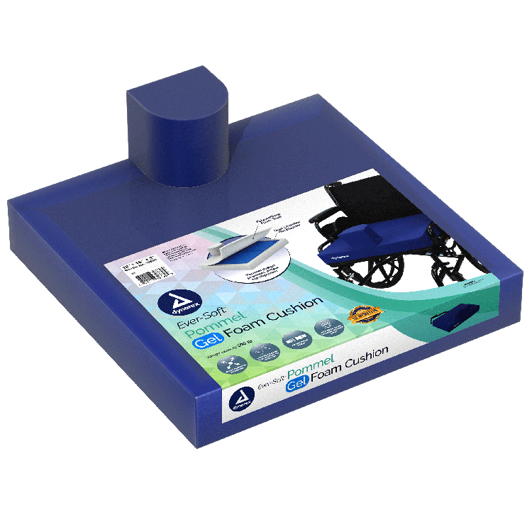 Ever-Soft Pommel Gel-Foam Cushion, 18" x 16" x 3", Single, 1 Quantity per Box (Image for Reference Only – May Not Reflect Exact Size)