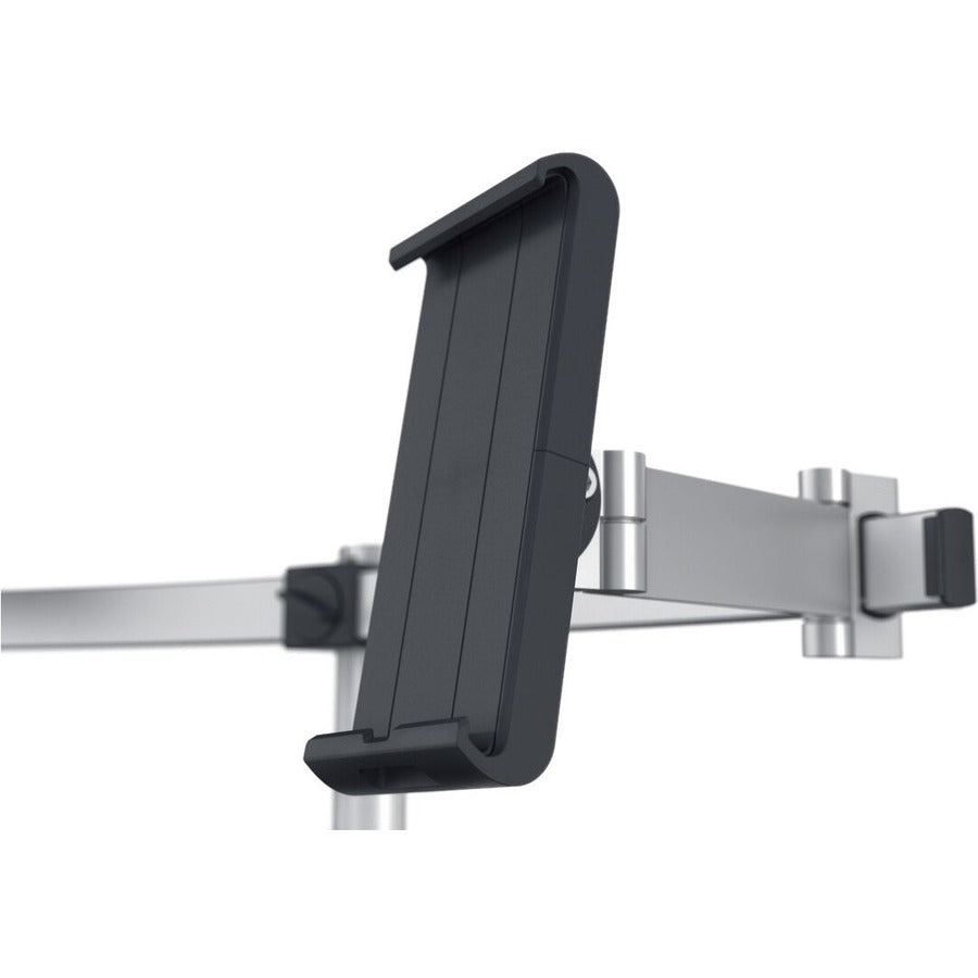 DURABLE Desk Mount for Monitor, Tablet, Curved Screen Display - Silver