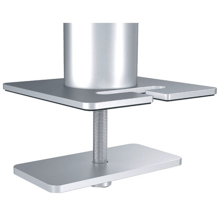 DURABLE Desk Mount for Monitor, Tablet, Curved Screen Display - Silver