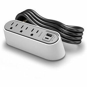 Wiremold Wiremold Desktop Power Center Series - Power Center Slim - White
