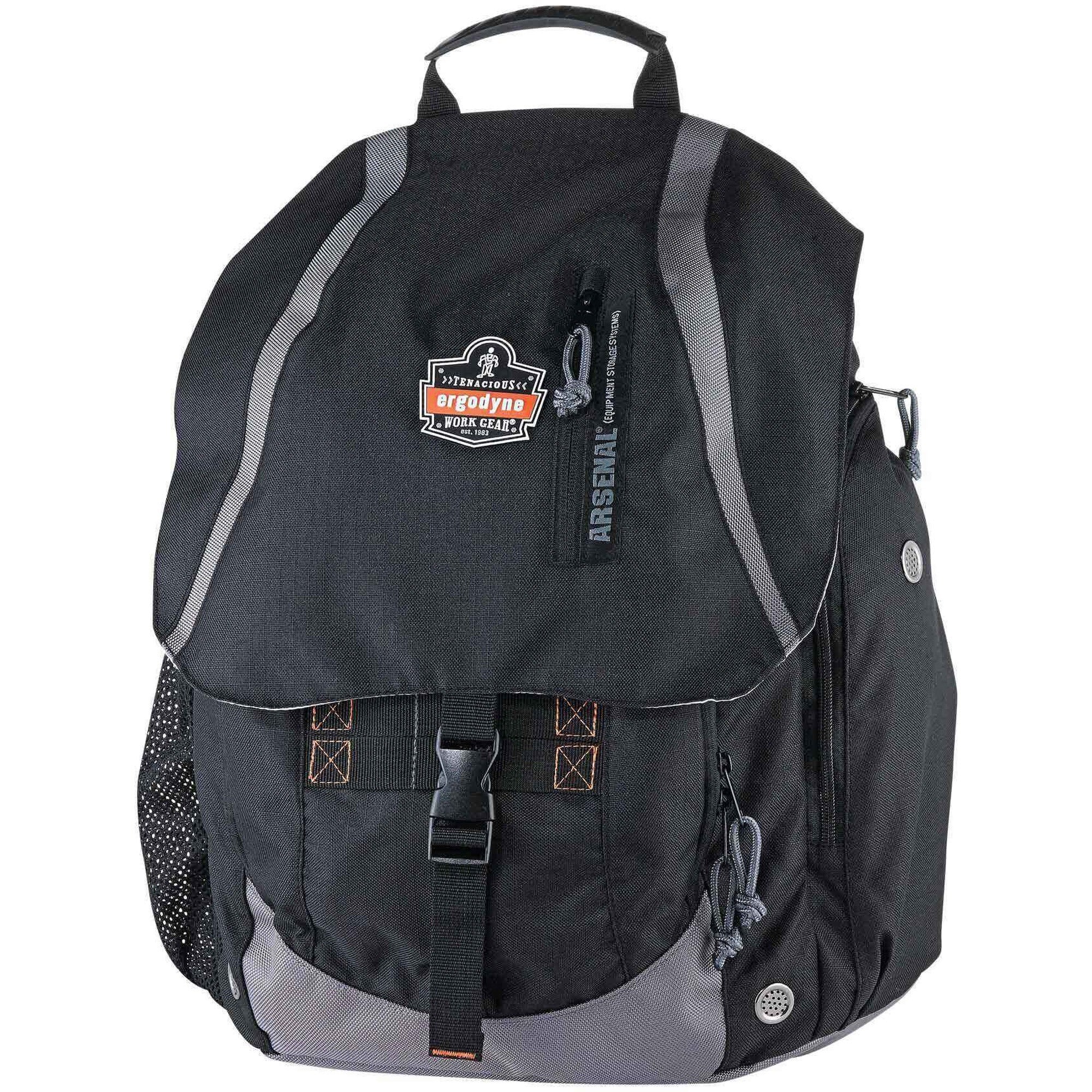 Wear Resistant, Tear Resistant - 600D Polyester Body - Polyester Interior Material - Shoulder Strap, Handle - 19" Height x 8" Width x 15" Depth - 1 Each