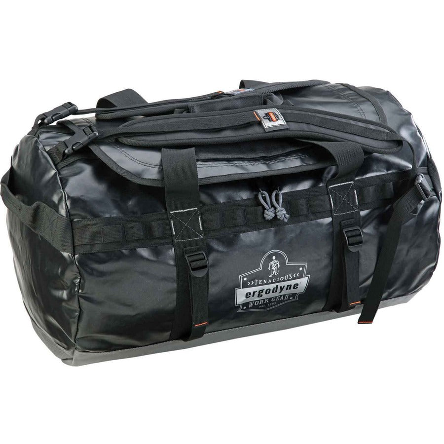 Ergodyne Arsenal 5030 Carrying Case Rugged (Duffel) ID Card, Document - Black - Water Resistant, Cold Resistant, Weather Resistant - 1000D Poly Mesh Body - Shoulder Strap, Handle - 13.5" Height x 13.5" Width x 23.5" Depth - Small Size - 1 Each