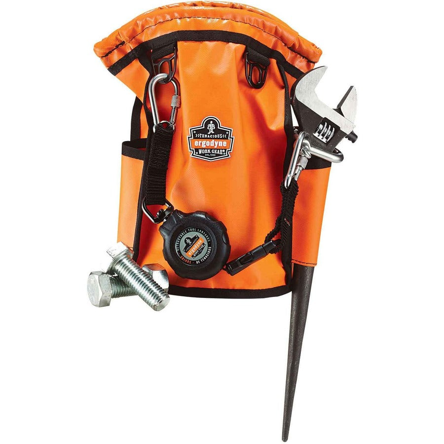 Water Proof - Tarpaulin Body - D-ring - 12" Height x 7.5" Width x 7.5" Depth - 1 Each