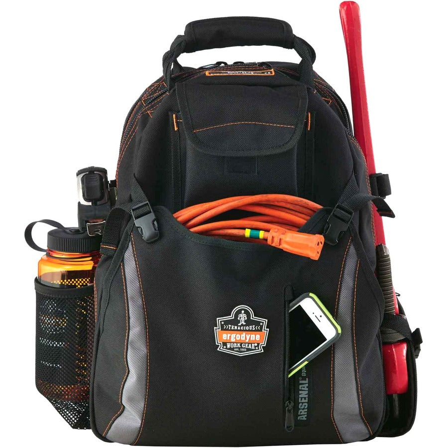 1200D Ballistic Polyester, Polyester Body - Shoulder Strap - 18" Height x 8.5" Width x 13.5" Depth - 1 Each