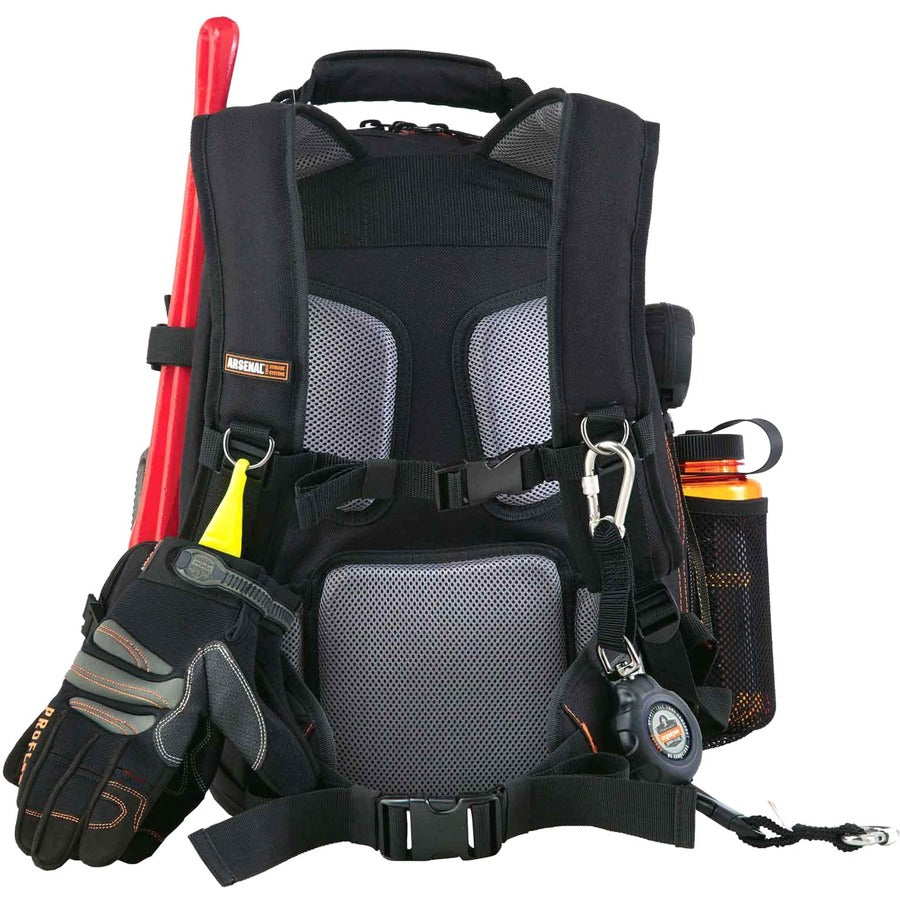 1200D Ballistic Polyester, Polyester Body - Shoulder Strap - 18" Height x 8.5" Width x 13.5" Depth - 1 Each