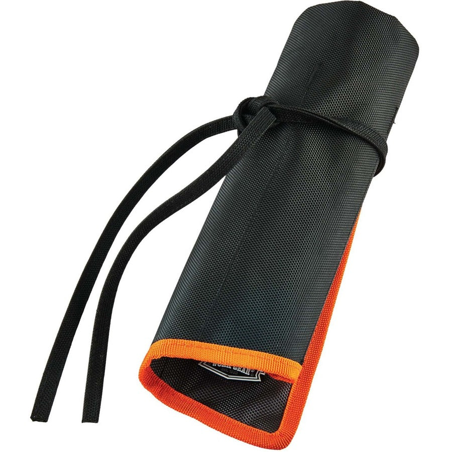 Ergodyne Arsenal 5873 Carrying Case Rugged (Roll Up) Tools - Black - Water Resistant - 1680D Ballistic Polyester Body - Handle - 16.5" Height x 26.5" Width - 1 Each