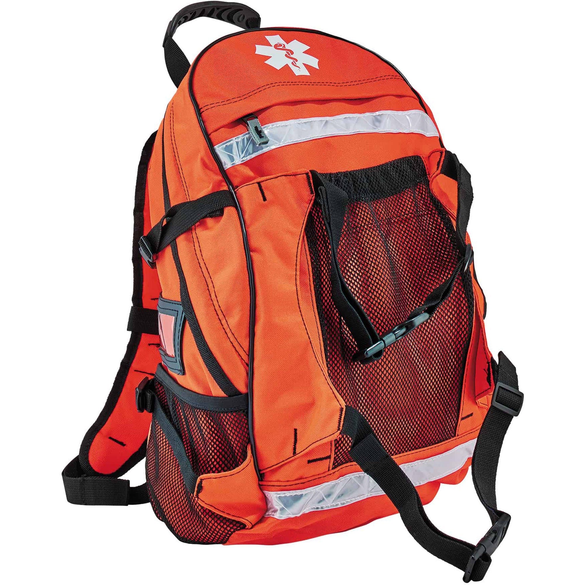 600D Polyester Body - Reflective Trim - Shoulder Strap, Handle - 17.5" Height x 7" Width x 12" Depth - 1 Each