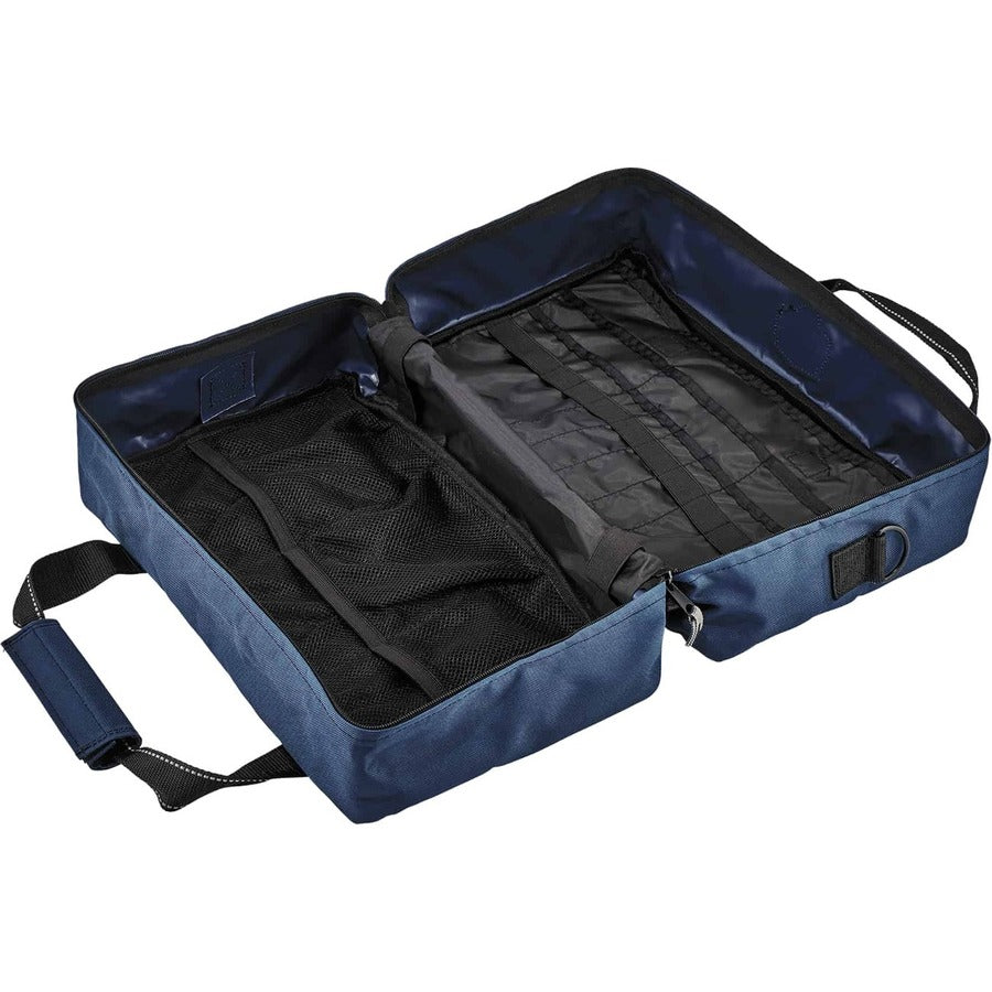 600D Polyester Body - Reflective Trim - 10" Height x 7.5" Width x 16.5" Depth - Small Size - 1 Each