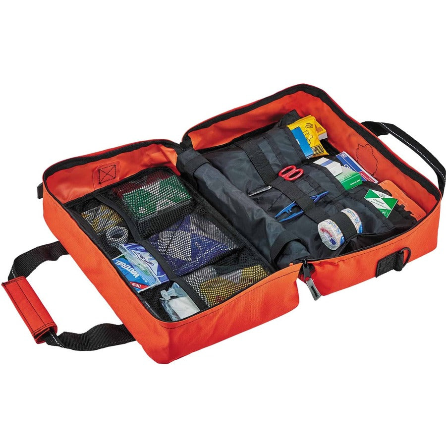 600D Polyester Body - Reflective Trim - 10" Height x 7.5" Width x 16.5" Depth - Small Size - 1 Each
