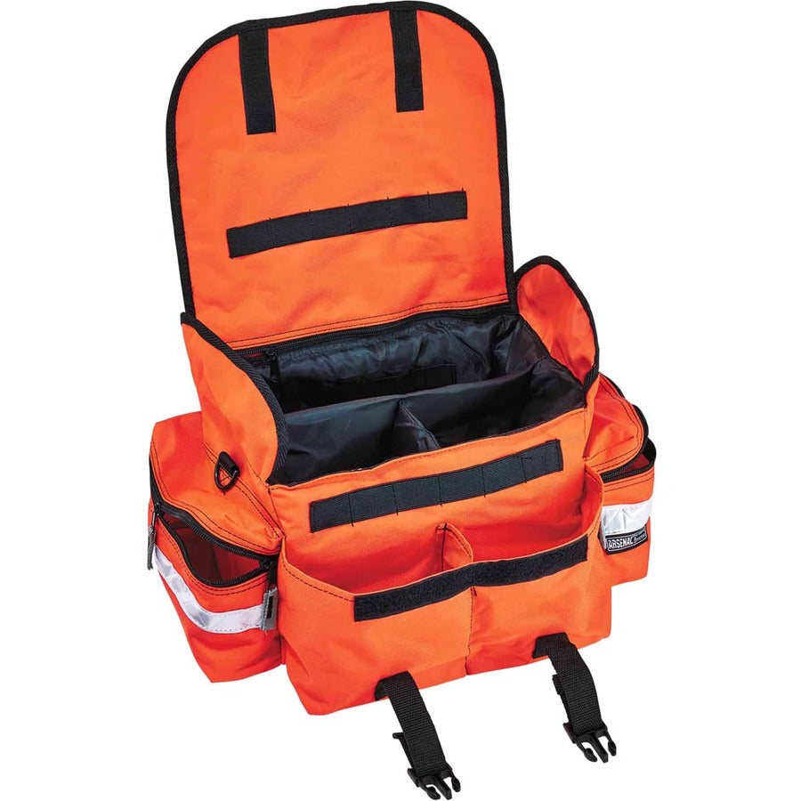600D Polyester Body - Reflective Stripe - 7" Height x 10" Width x 16.5" Depth - Small Size - 1 Each