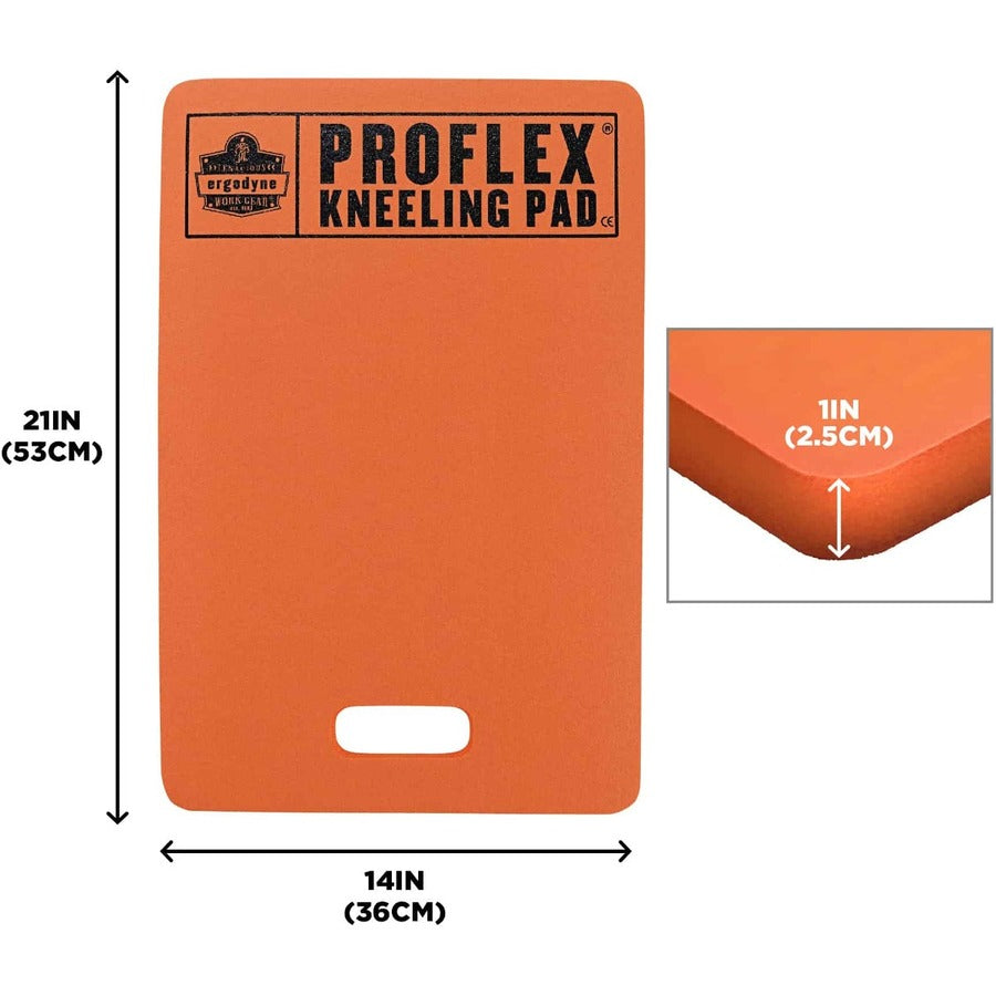 Orange - Foam Rubber, Nitrile Rubber - 1 Each