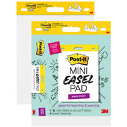 Super Sticky Mini Easel Pad, 15 x 18 Inches, 20 Sheets/Pad, Pack of 2