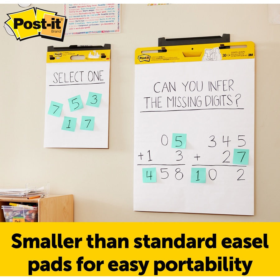 Super Sticky Mini Easel Pad, 15 x 18 Inches, 20 Sheets/Pad, Pack of 2