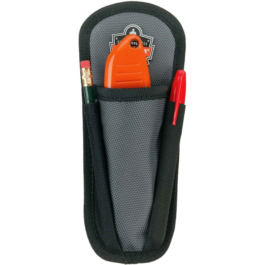 2" Height x 1" Width - Polyester, Polyethylene, Stainless Steel - Gray - 1 Each