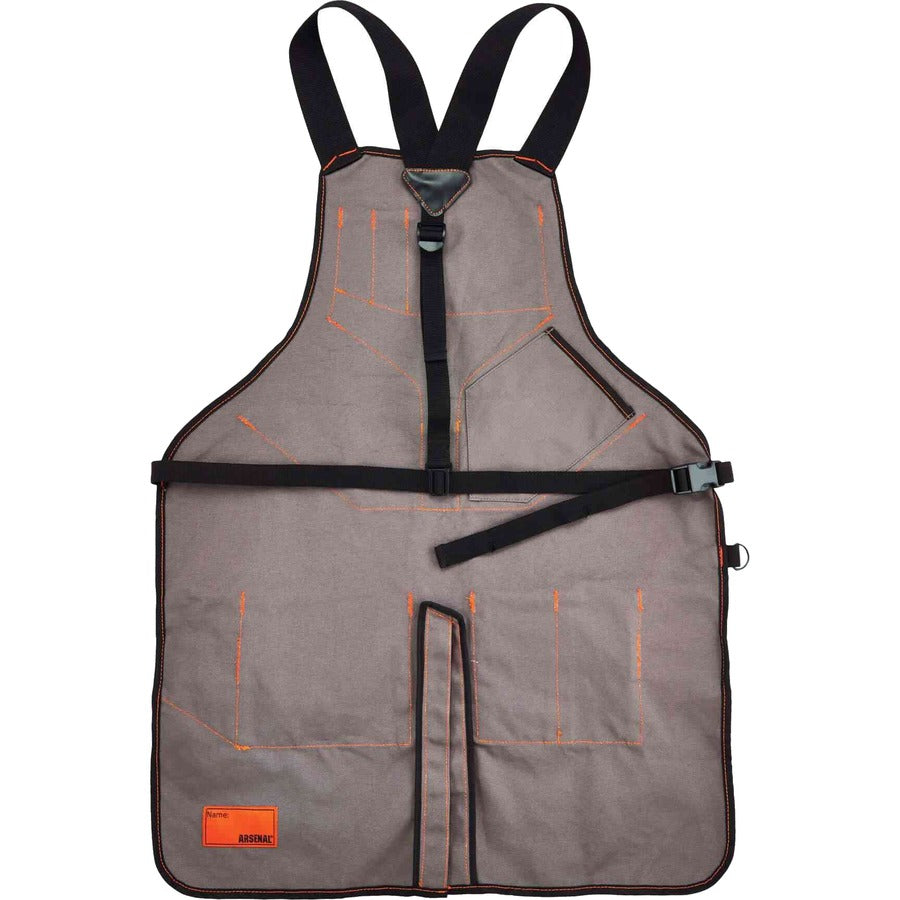 Gray - Canvas - 13 x Waist/Chest Pocket - 1 Each