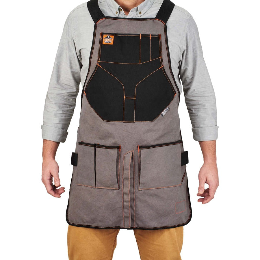 Gray - Canvas - 13 x Waist/Chest Pocket - 1 Each