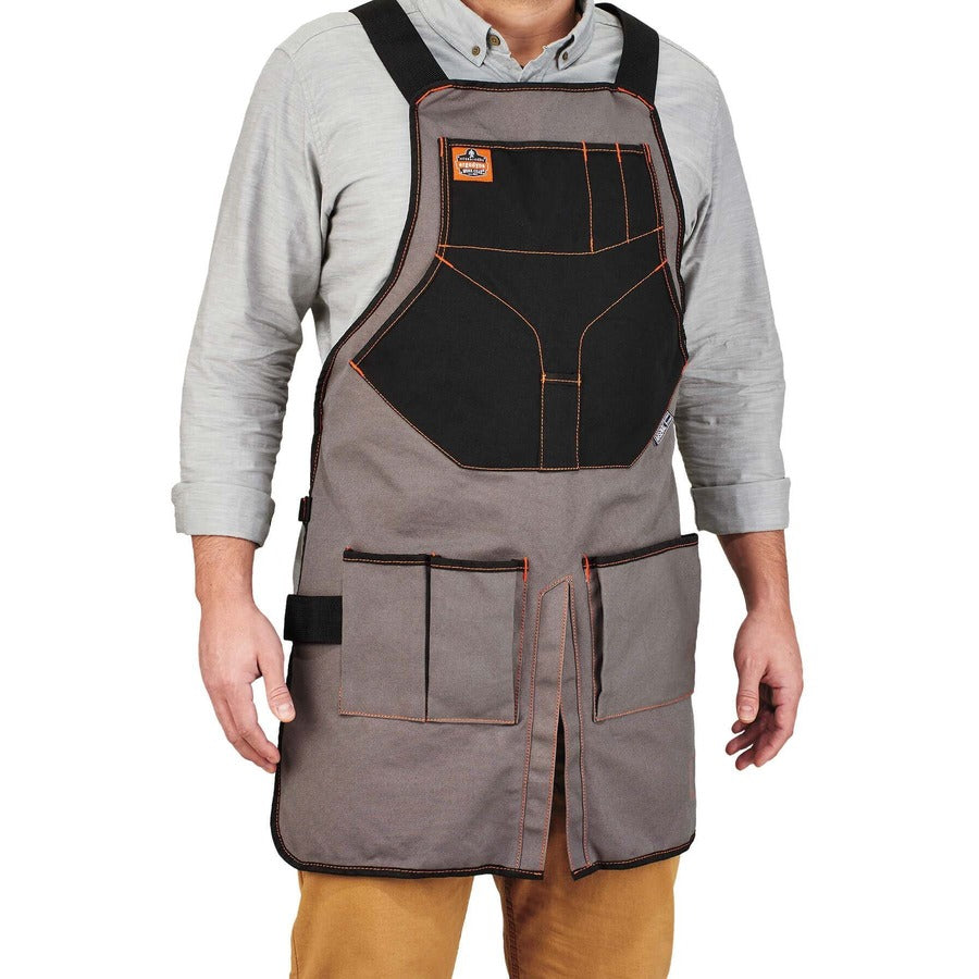 Gray - Canvas - 13 x Waist/Chest Pocket - 1 Each