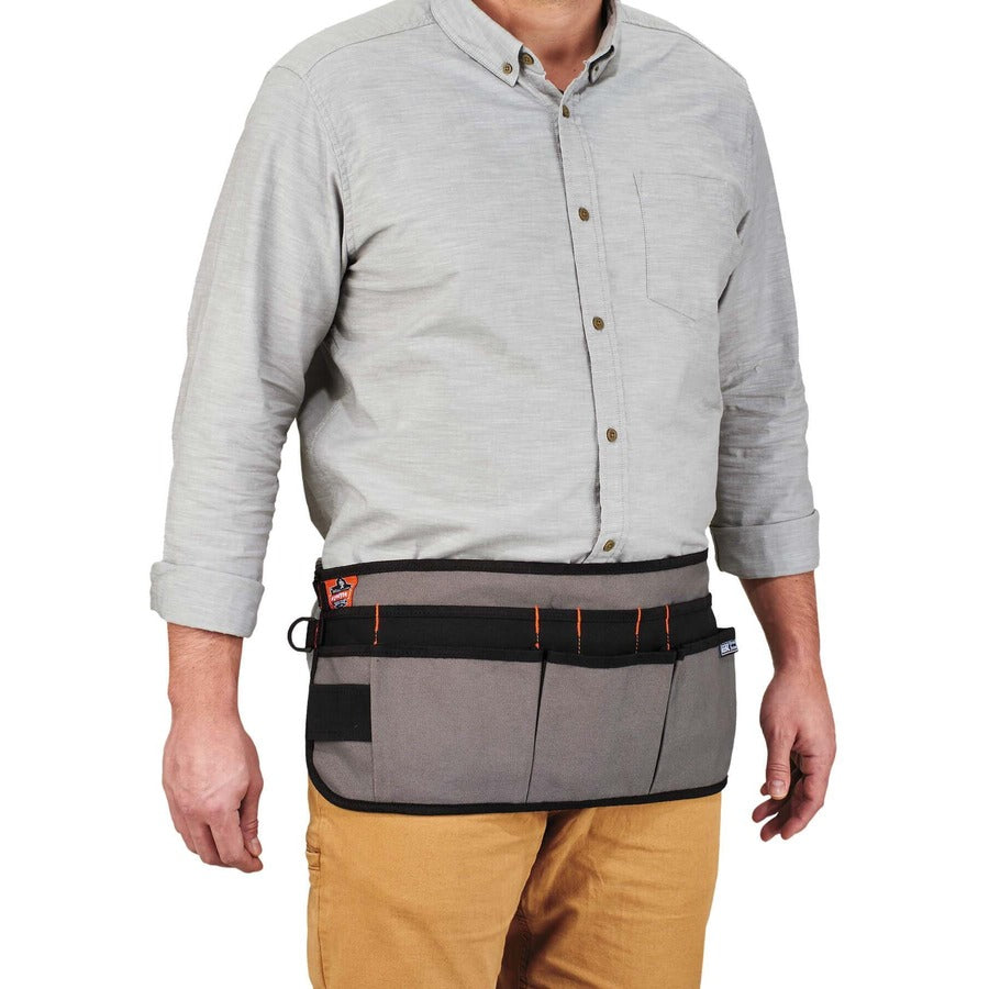 Gray - Canvas - 14 x Waist/Chest Pocket - 1 Each