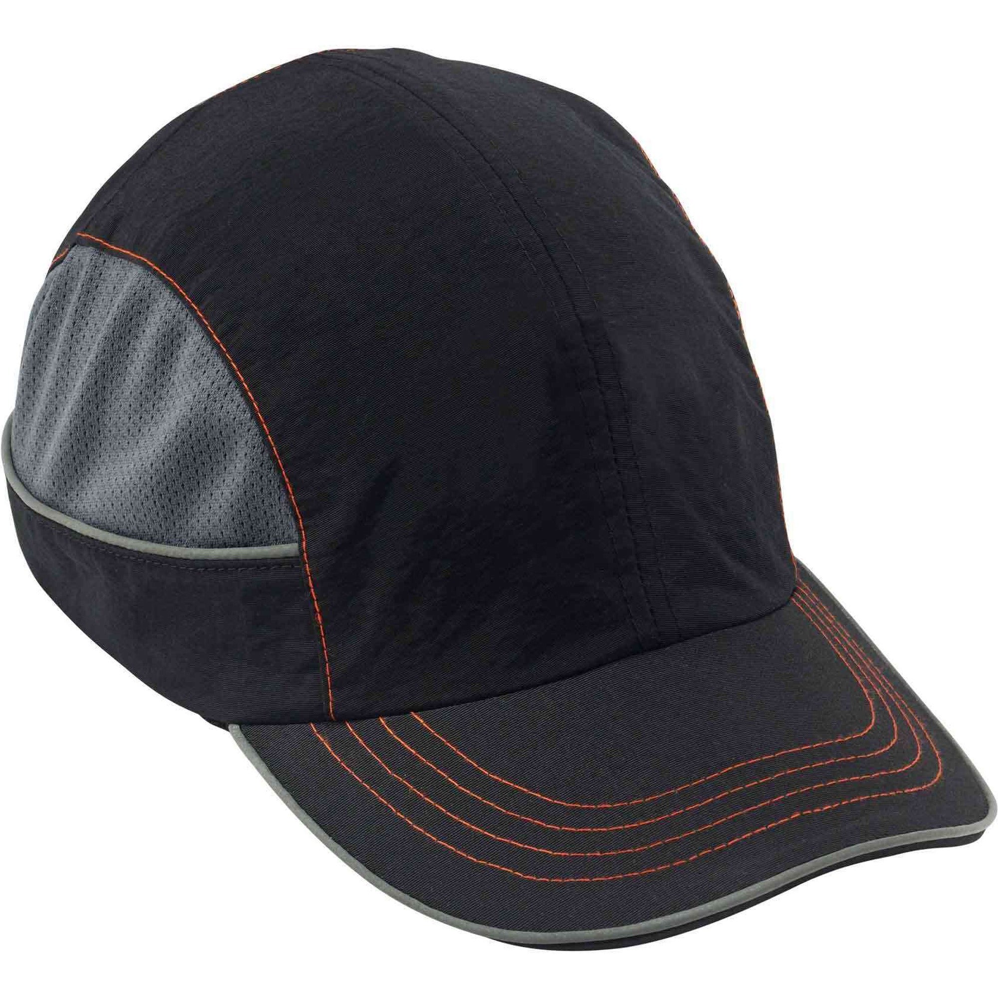 Ergodyne Skullerz 8950XL Bump Cap Hat, X-Large, Black, Impact Resistant, Comfortable, Machine Washable, Removable Insert, 1 Each