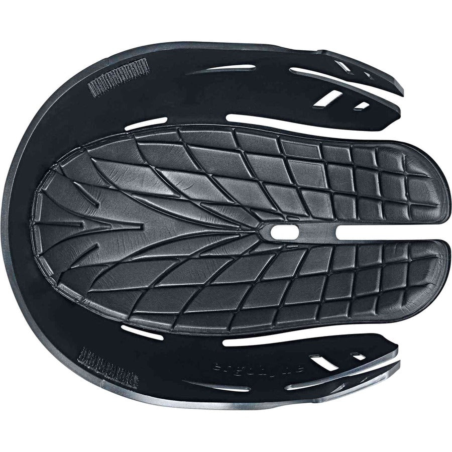 Ergodyne 8950 Bump Cap Hat - Recommended for: Industrial, Mechanic, Factory, Home, Baggage Handling - Bump, Scrape, Head Protection - Black - Comfortable, Impact Resistant, Machine Washable, Removable - 1 Each