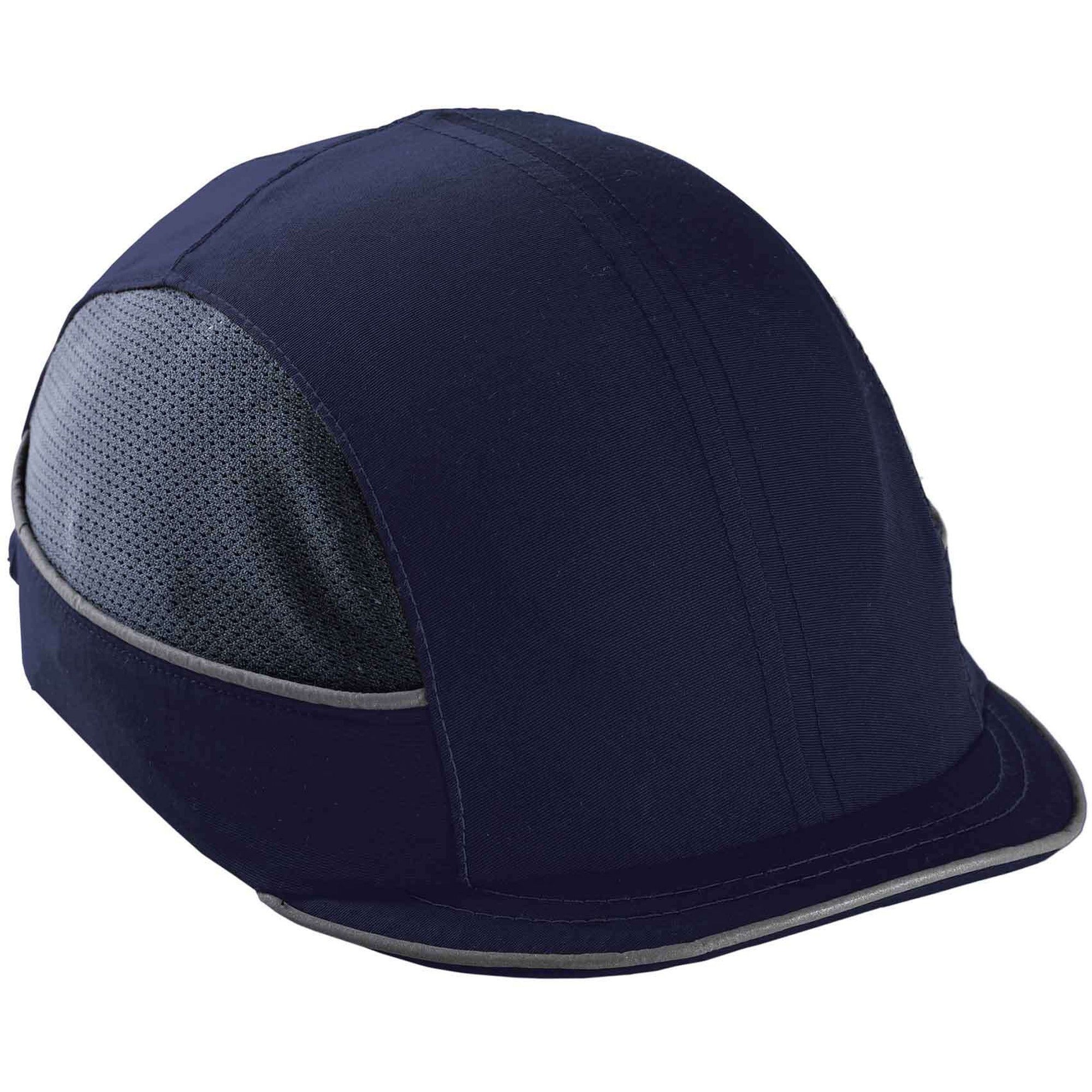 Ergodyne 8950 Bump Cap Hat - Recommended for: Industrial, Mechanic, Factory, Home, Baggage Handling - Bump, Scrape, Head Protection - Blue - Comfortable, Impact Resistant, Machine Washable, Removable - 1 Each