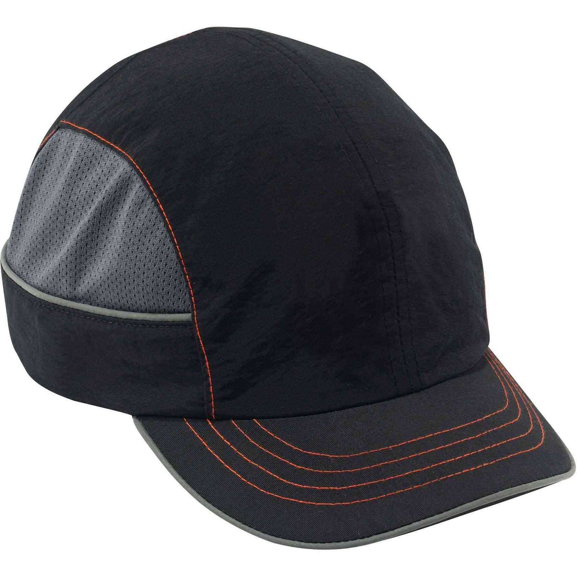 Ergodyne Skullerz 8950XL Bump Cap Hat, X-Large, Black, Impact Resistant, Comfortable, Machine Washable, Removable Insert, 1 Each