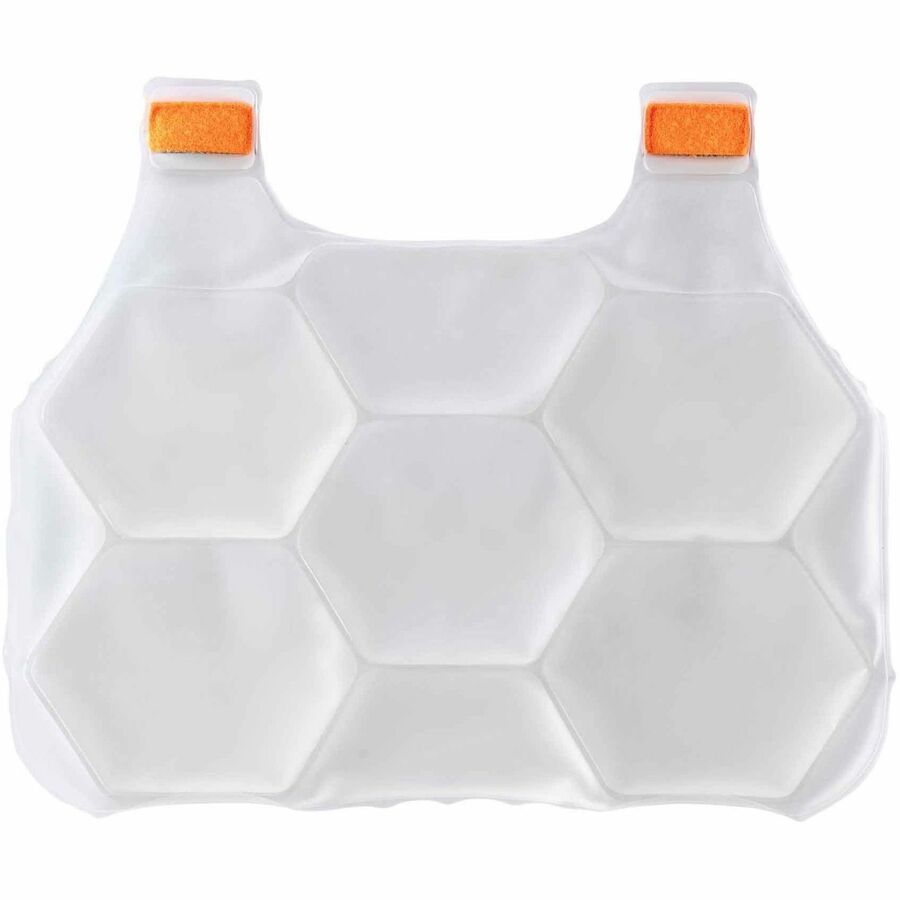 Ergodyne 6220 Phase Change Cooling Vest Charge Packs, Clear/White, Cotton, 2 per Set