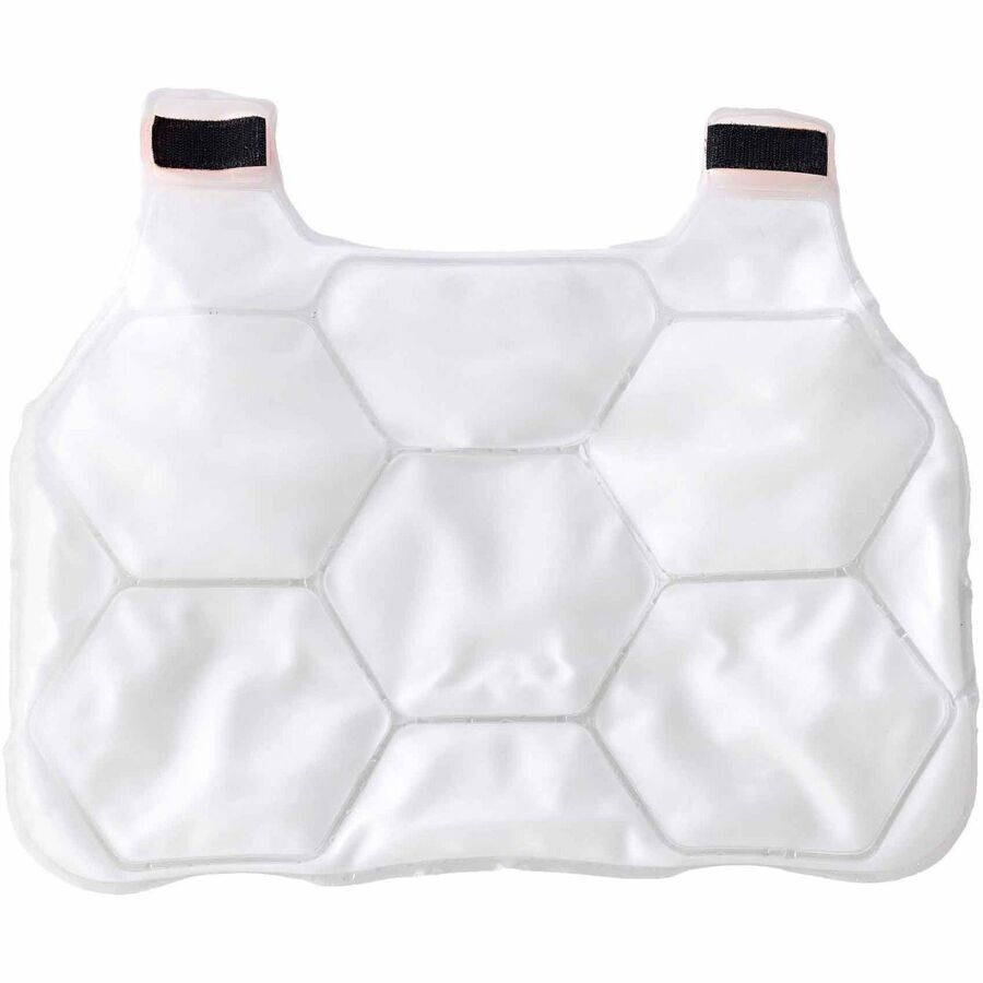 Ergodyne 6220 Phase Change Cooling Vest Charge Packs, Clear/White, Cotton, 2 per Set