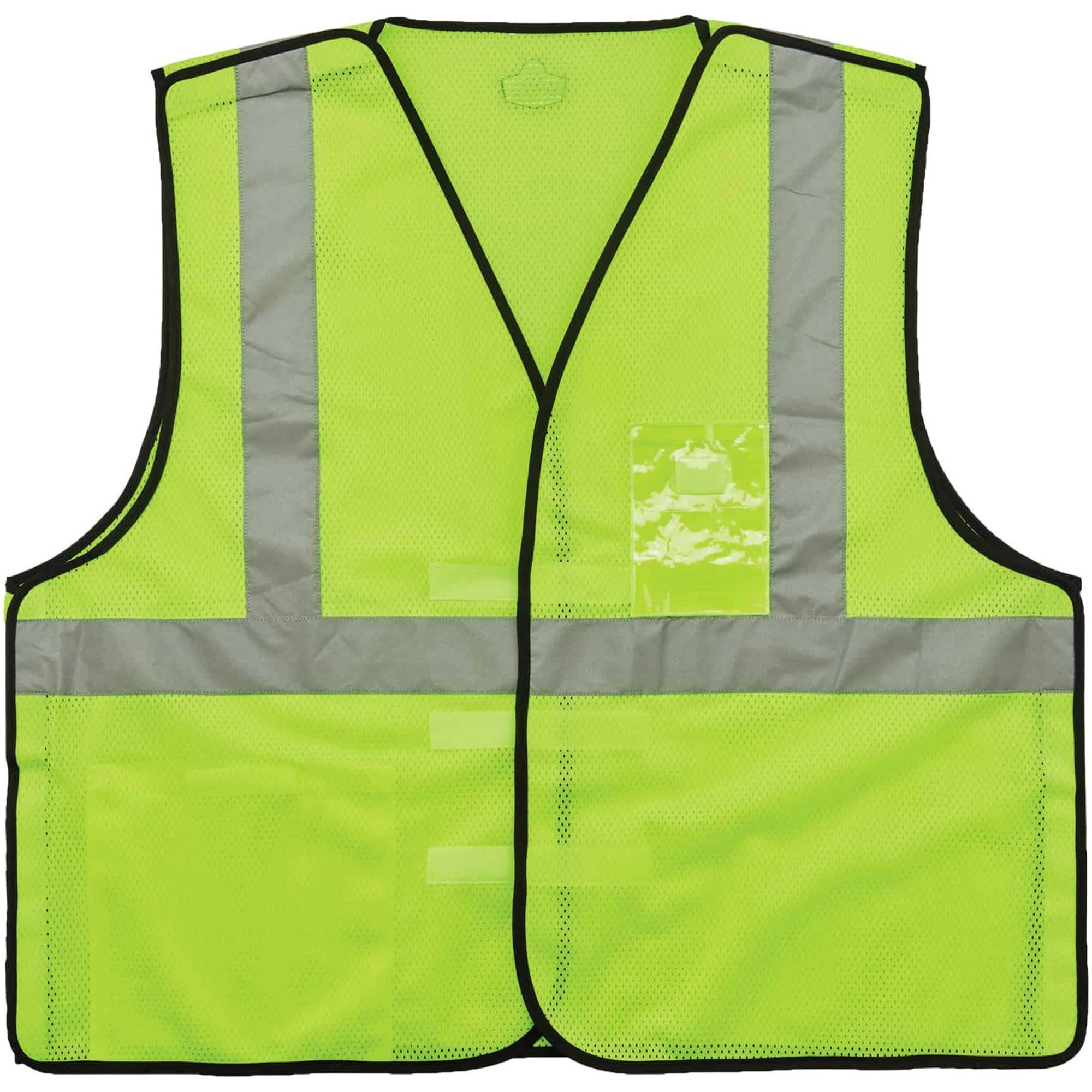 Ergodyne GloWear Type R C2 Breakaway Mesh Safety Vest, Small/Medium, Lime, Reflective, Hook & Loop Closure, Polyester Mesh, Pocket, Badge Holder, Breathable, Lightweight, 1 Each