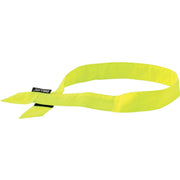 Ergodyne 6705 Evaporative Cool Bandana - Yellow - Acrylic, Polymer