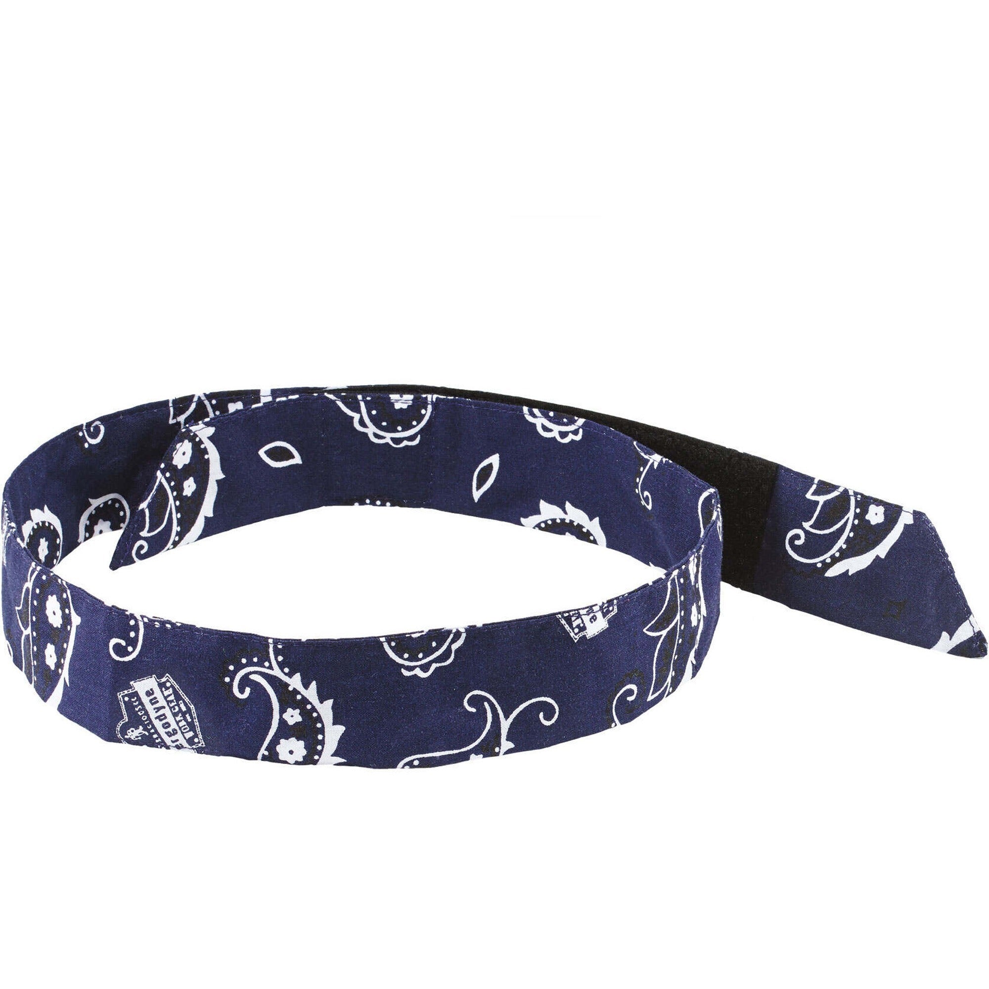 Ergodyne 6705 Evaporative Cool Bandana, Blue, Acrylic/Polymer, 24 per Carton