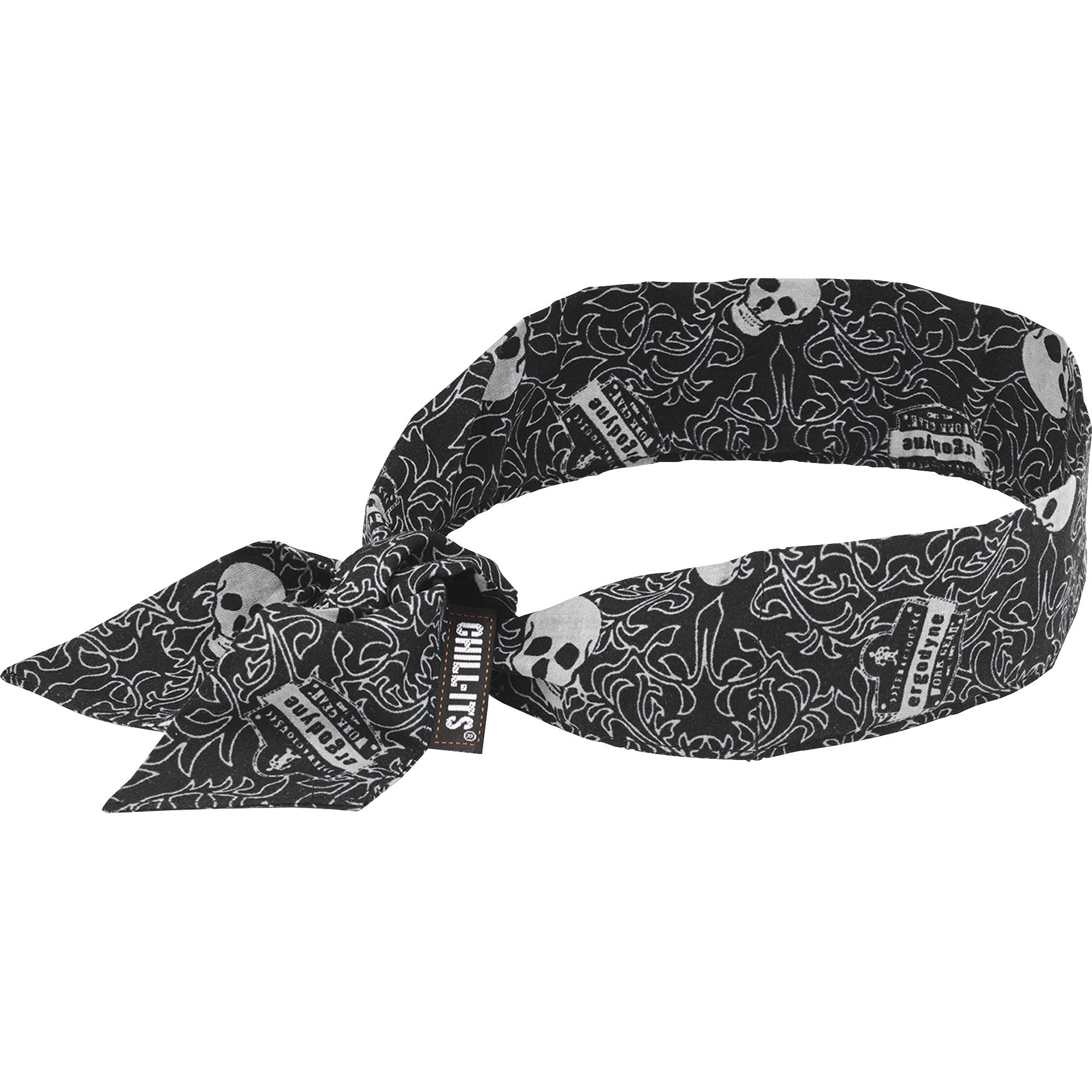 Ergodyne 6700 Cooling Bandana, Multi-Color, Cotton/Polymer, 24 per Carton