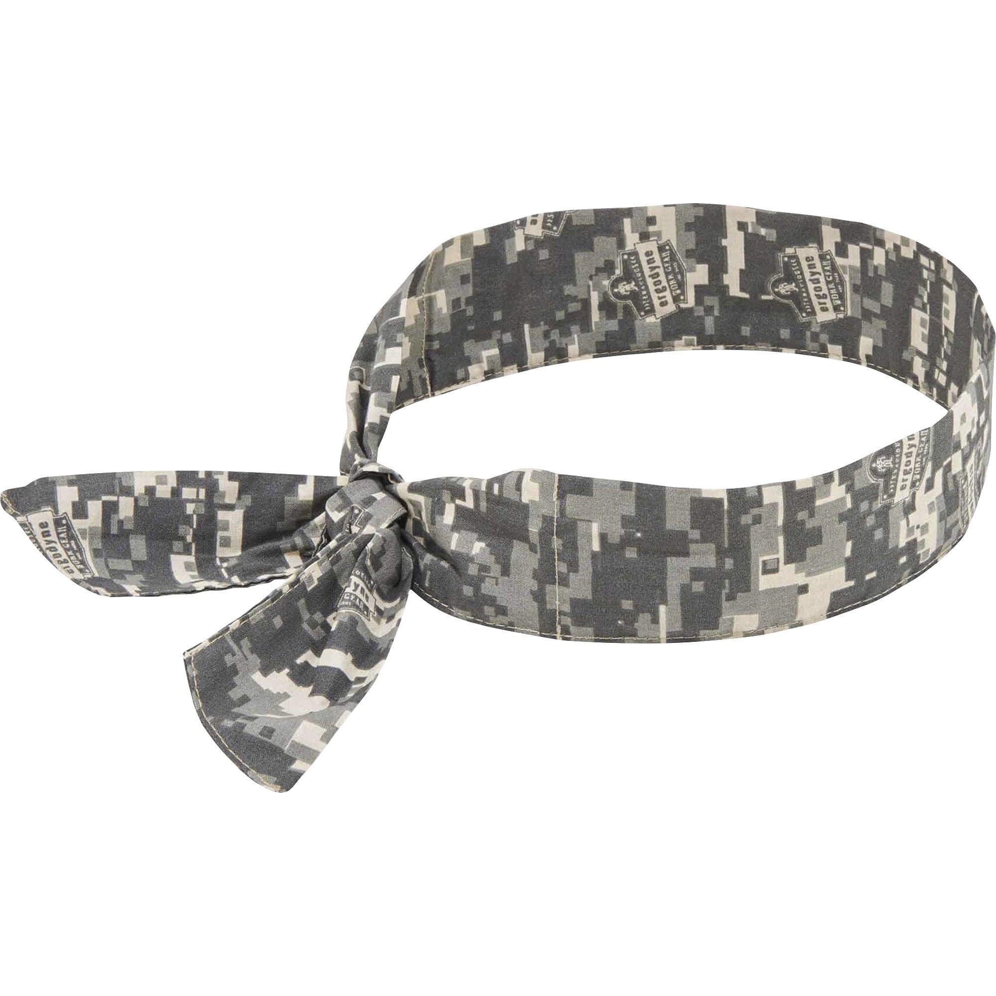 Ergodyne 6700 Cooling Bandana, Multi-Color, Cotton/Polymer, 24 per Carton