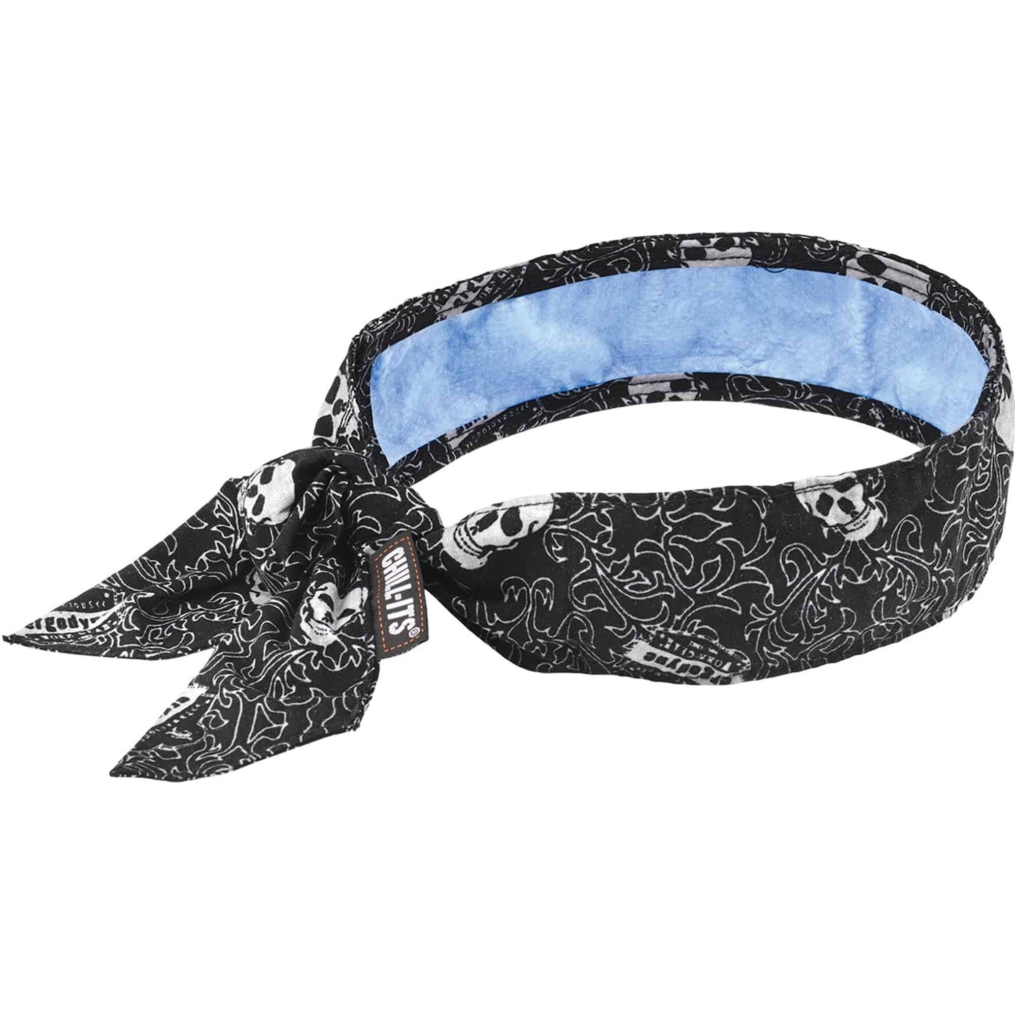 Ergodyne Chill-Its 6700CT Cooling Bandana, Multi, Cotton, 6 per Carton