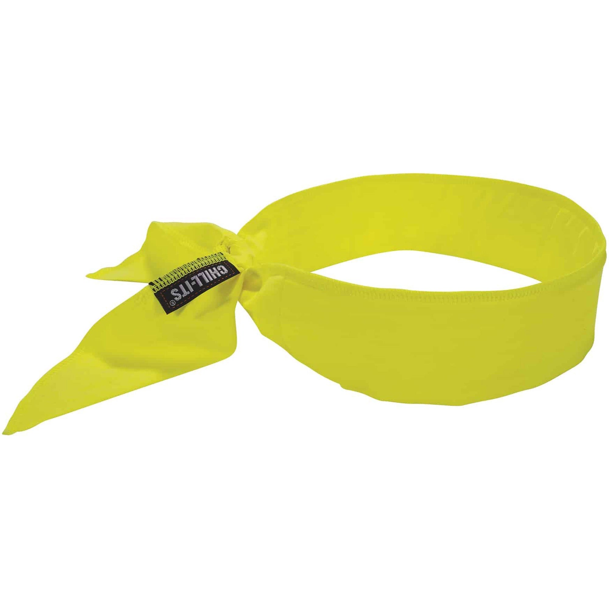 Ergodyne 6702 Cooling Bandana - Yellow - Polymer