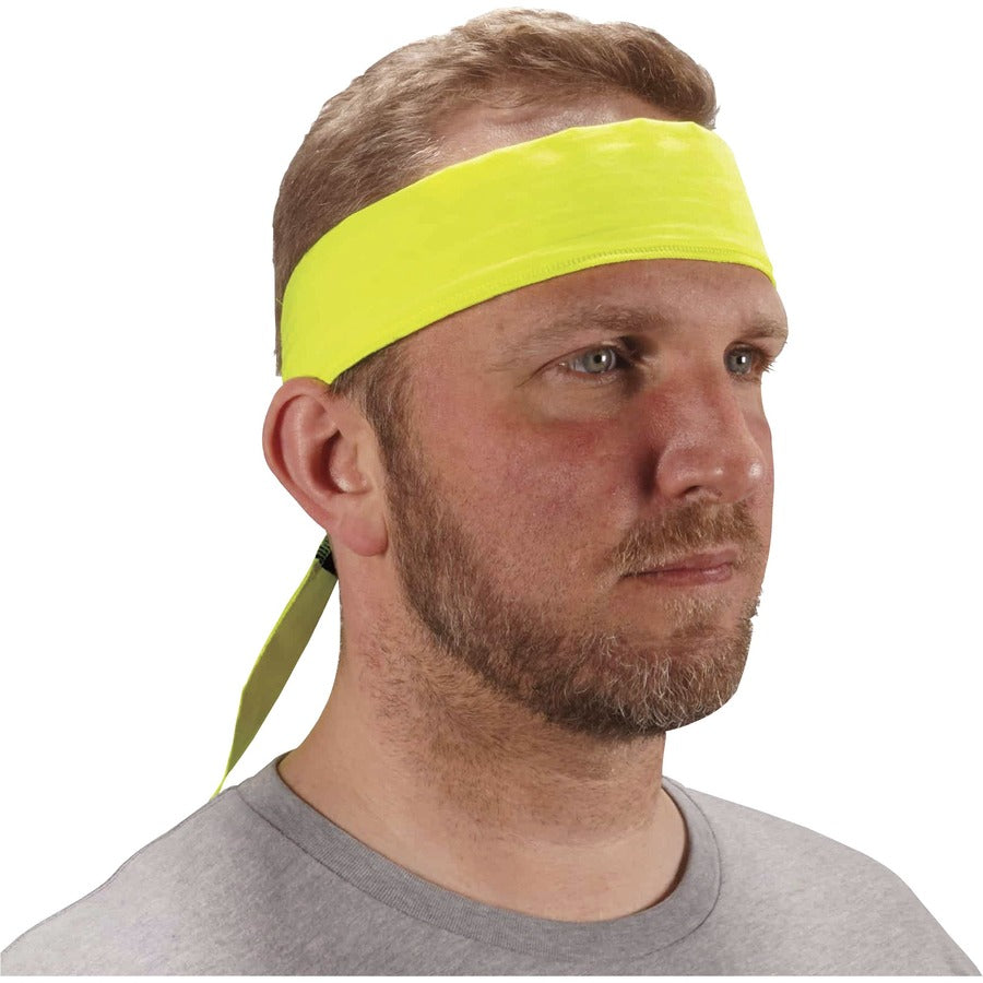 Ergodyne 6702 Cooling Bandana - Yellow - Polymer