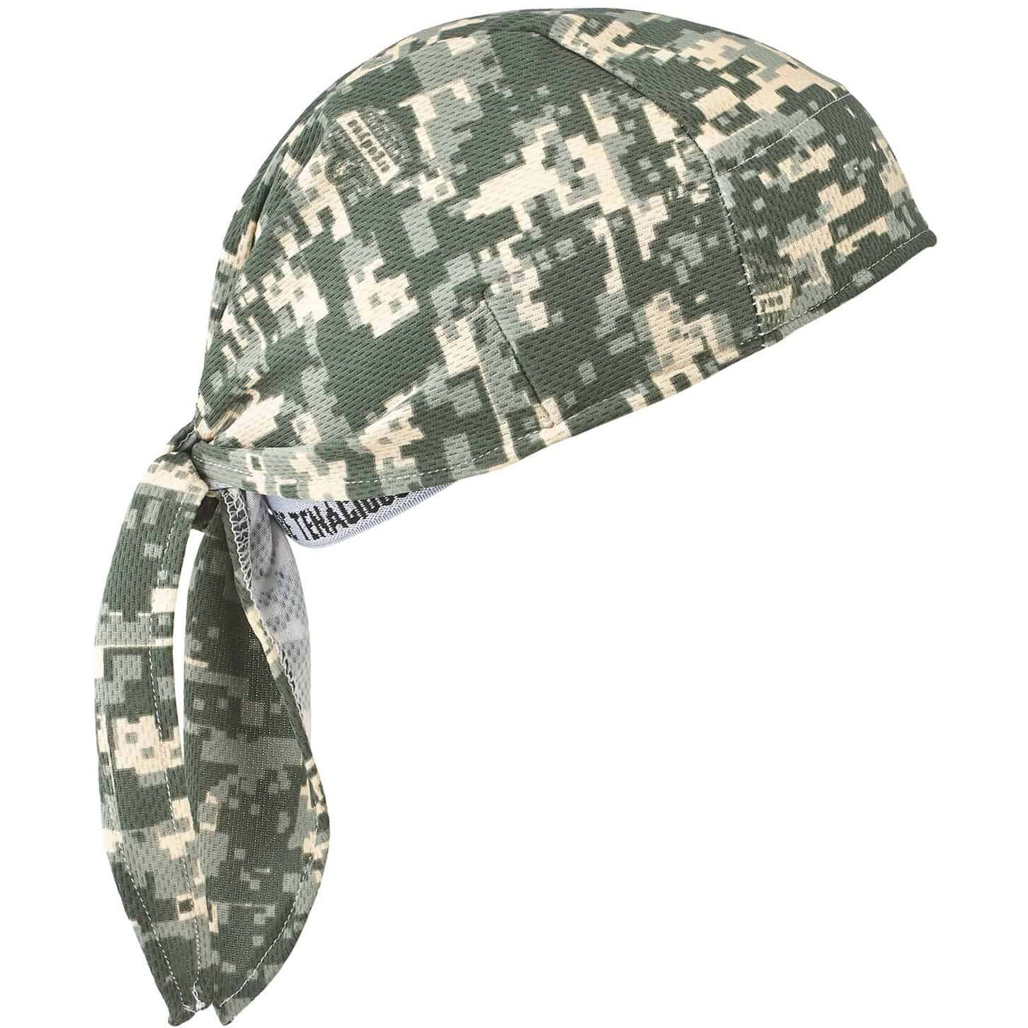 Ergodyne Chill-Its 6615 High-Performance Bandana Do Rag, Multi-Color Fabric, 6 per Carton