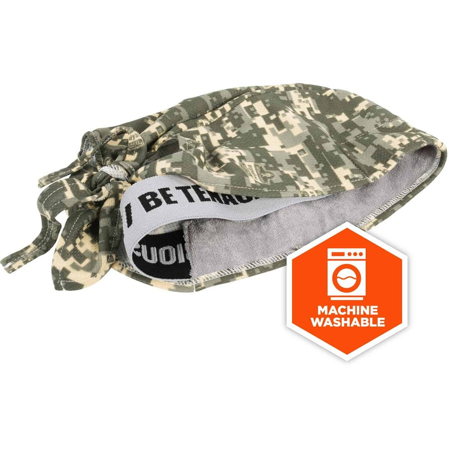 Ergodyne Chill-Its 6615 High-Performance Bandana Do Rag, Multi-Color Fabric, 6 per Carton