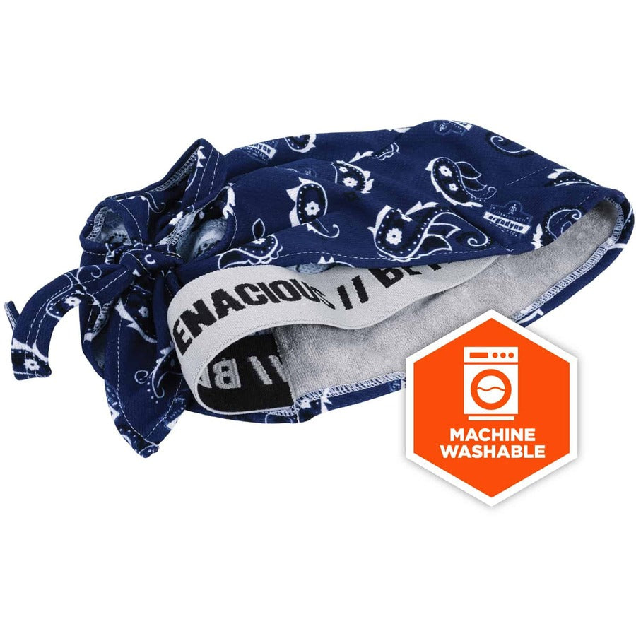 Ergodyne High-Performance Bandana Do Rag - Blue - Fabric - 6 / Carton